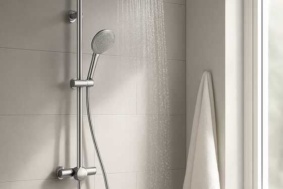 Rain Shower with Handheld Shower Combo illustration