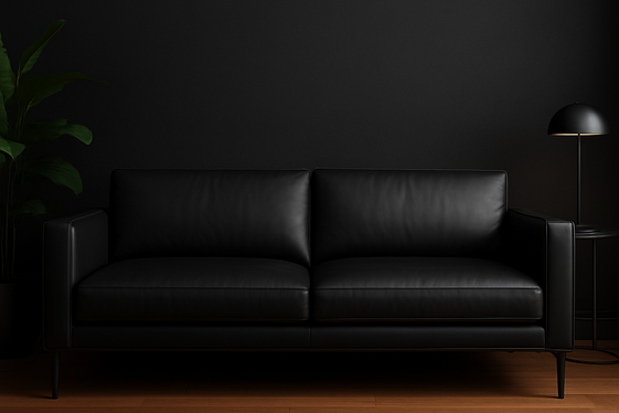 Black Leather Sofas for a Sleek, Modern Feel illustration