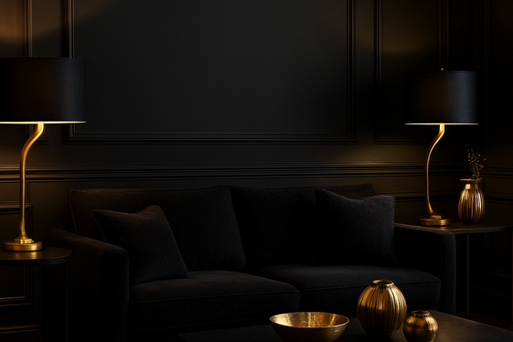 Use Metallic Gold Accents to Add Glamour illustration