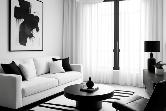 Mixing Black and White for a Timeless Look illustration