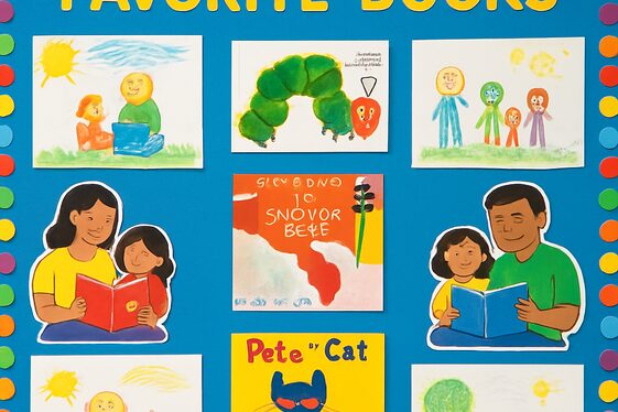 Our Family Favorite Books Showcase illustration