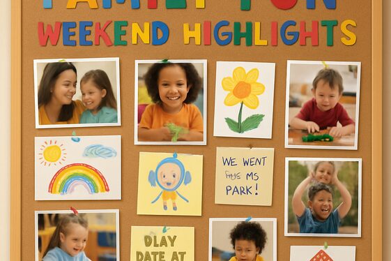 Daily Family Fun and Weekend Highlights illustration