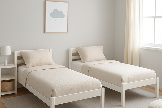 Convertible Quad Bunk Beds for Growing Families illustration