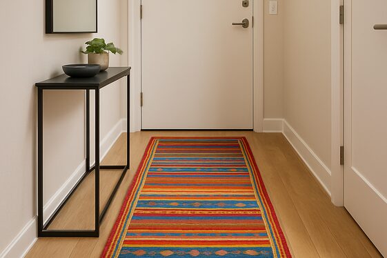Add a Small Rug to Define Space illustration