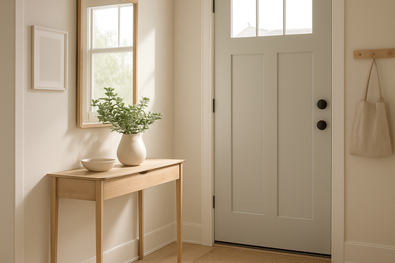 Choose Bright, Neutral Colors illustration