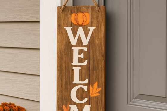 Use DIY Welcome Signs for a Personal Touch illustration