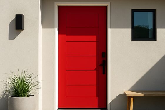 Opt for a Bold Front Door Color That Pops illustration