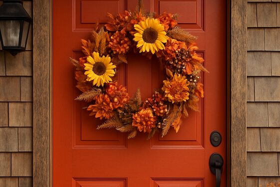 Hang Seasonal Wreaths and Door Decor illustration