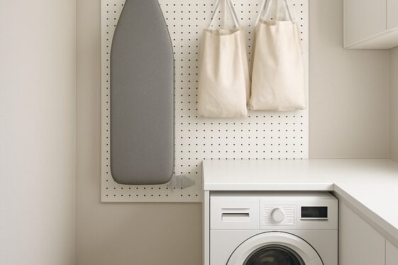 Incorporate Hooks and Pegboards for Organization illustration