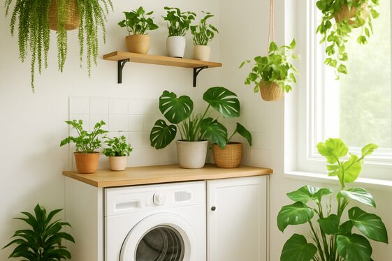 Decorate with Green Plants for Freshness illustration