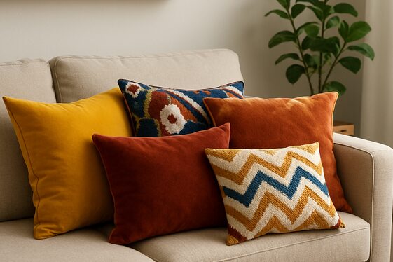 Personalize with Unique Decorative Pillows illustration