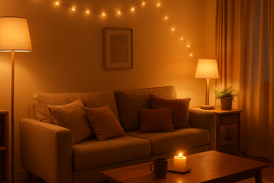 Incorporate Layered Lighting for Ambiance illustration