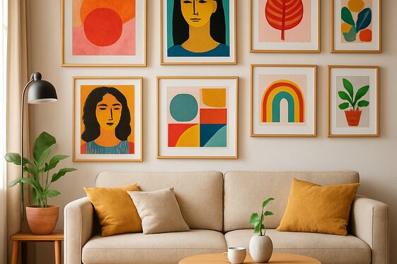 Display Personal Artwork to Add Personality illustration
