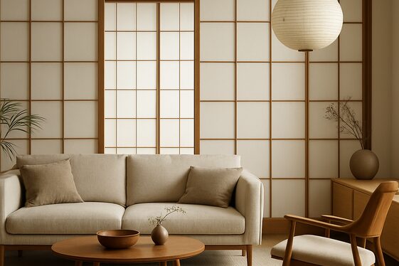 Japanese Shoji Screens as Stylish Room Dividers illustration