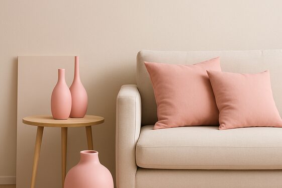 Minimalist Pink Elements for Clean Design illustration