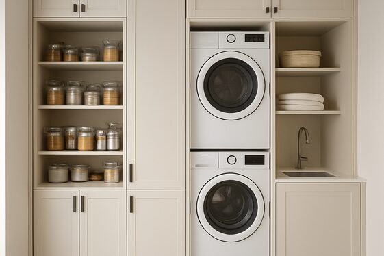 Custom Cabinetry Designed for Dual Use illustration