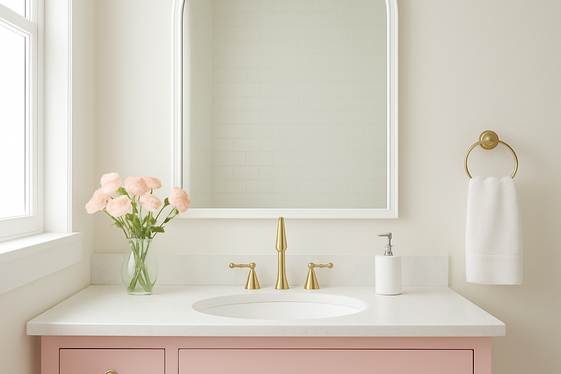 Bright White Frame Arch Mirrors for Fresh Spaces illustration