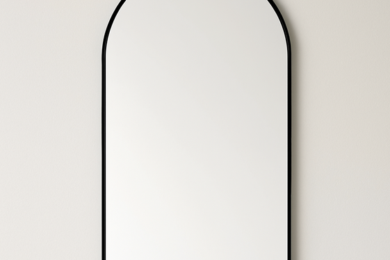 Modern Minimalist Arch Mirrors with Sleek Frames illustration