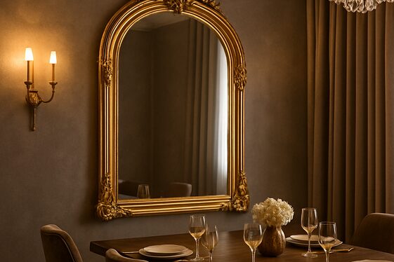 Gold-Framed Arch Mirrors to Add Glam illustration