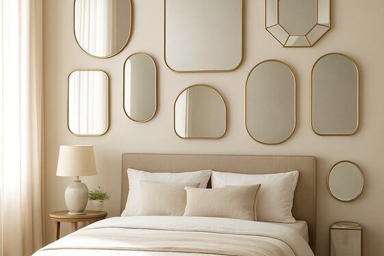 Choosing the Perfect Mirror Shape for Your Bedroom illustration