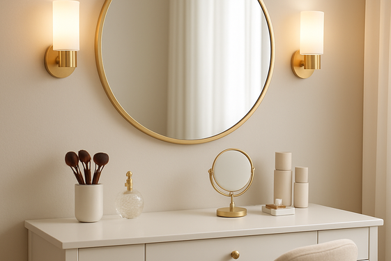 Incorporate Mirrors Into Your Dressing Table Setup illustration
