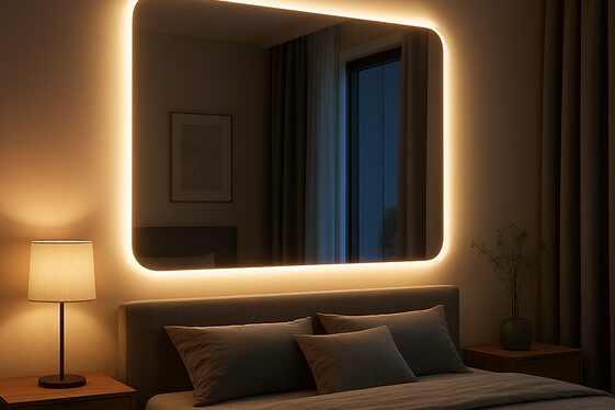 Install LED Backlit Mirrors for Stylish Illumination illustration