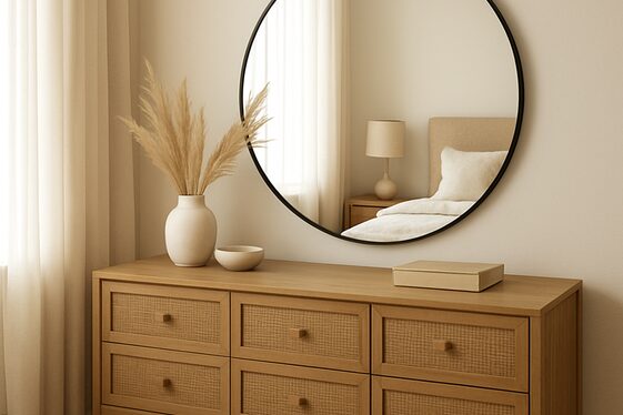 Use Round Mirrors for Soft, Organic Shapes illustration