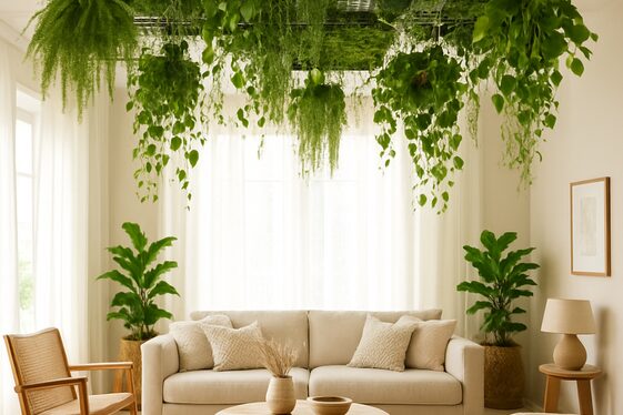 Green Ceiling Gardens for a Natural Touch illustration