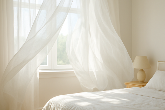 Soft, Cloud-Like Curtains for a Heavenly Look illustration