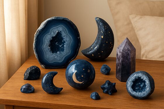 Crystal and Geode Accessories with Cosmic Energy illustration