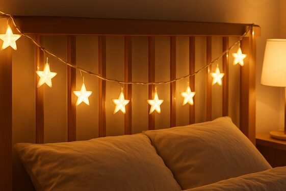 Star String Lights to Create a Cozy Twilight Ambience illustration