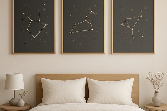 Constellation Wall Art to Personalize Your Space illustration