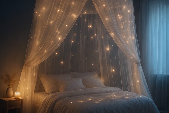 Celestial Canopy Beds for a Dreamy, Floating Feel illustration