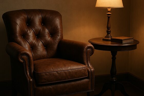 Add a Vintage Armchair and Side Table for Classic Charm illustration