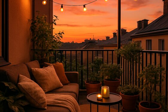 Transform Your Balcony into a Mini Outdoor Oasis illustration