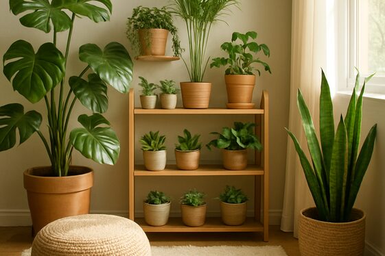 Turn a Corner into a Plant Haven with Greenery illustration