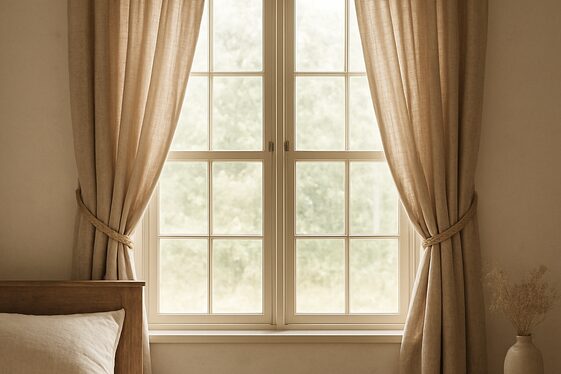 Farmhouse-Inspired Window Treatments illustration