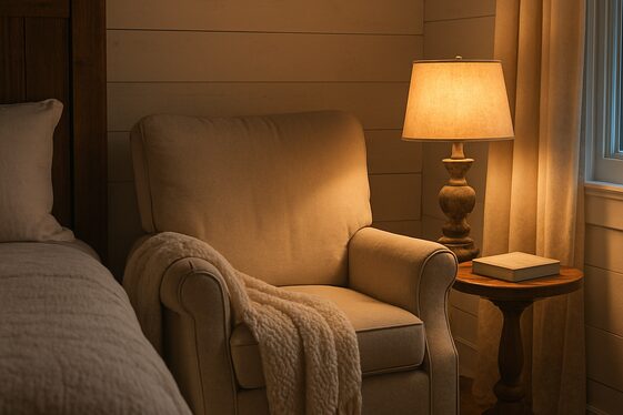 Creating a Relaxing Reading Nook illustration