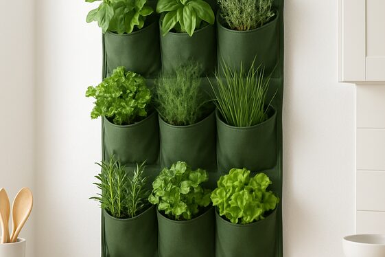 Build a Vertical Wall Garden illustration