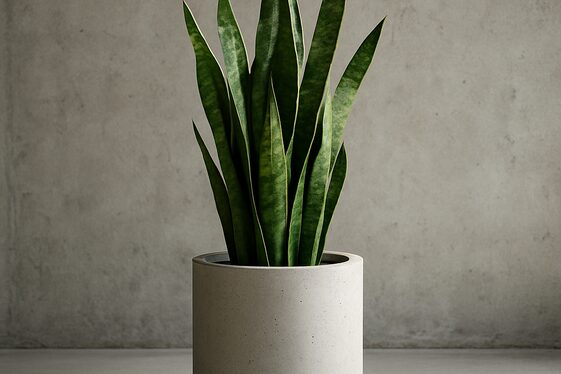 Stylish Concrete Planters for Indoors illustration