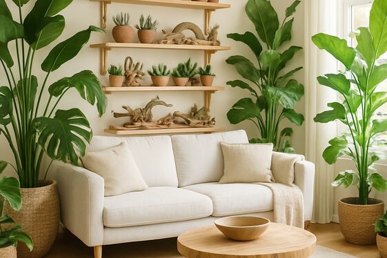 Adding Greenery and Natural Elements Creatively illustration