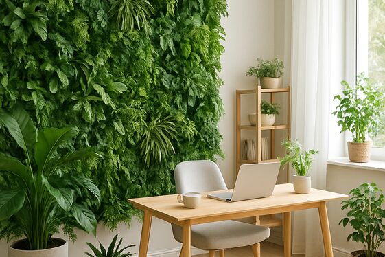 Indoor Gardens and Green Walls illustration