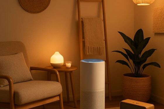 Tech-Integrated Wellness Spaces illustration