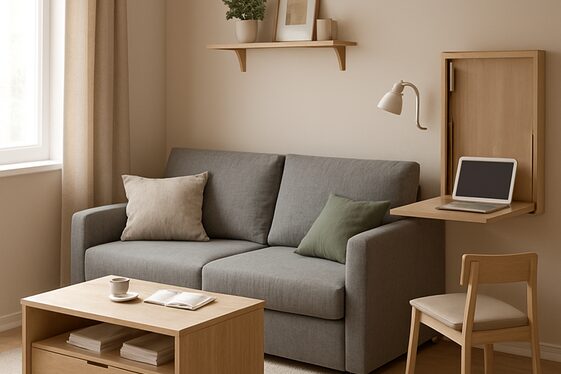 Multifunctional Furniture for Small Spaces illustration