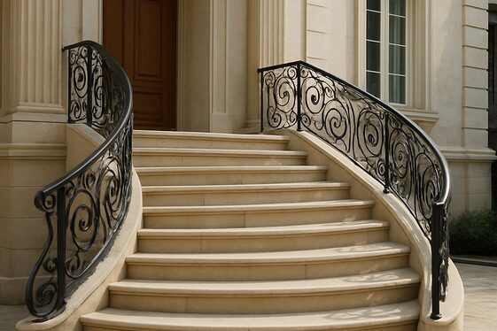 Curved Staircases for Elegant Flow illustration