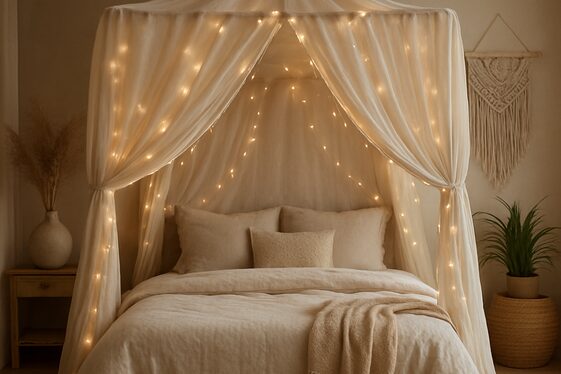 Boho-Chic Canopies to Create a Cozy Nook illustration