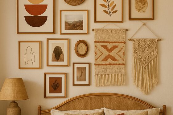 Personalized Gallery Walls with Eclectic Prints illustration