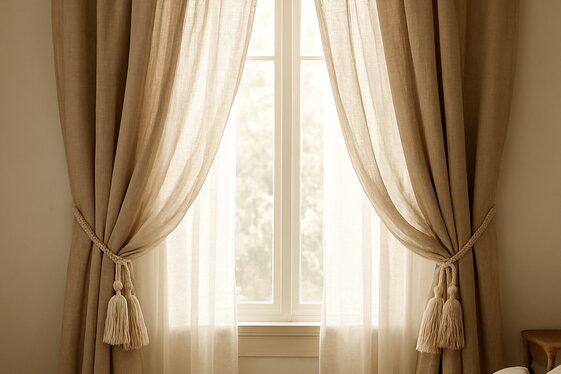 Layered Curtains for Texture and Depth illustration