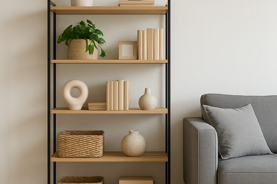 Styling with Open Shelving illustration