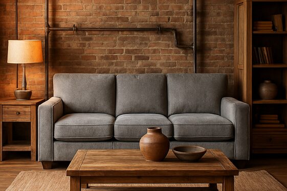 Blending Industrial and Rustic Styles illustration